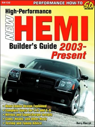 high performance new hemi builders guide 2003 present 1st edition barry kluczyk 1932494391, 978-1932494396