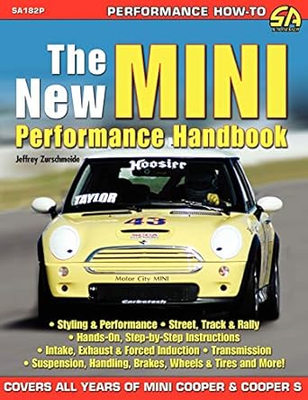 the new mini performance handbook 1st edition jeffrey zurschmeide 1613250223, 978-1613250228