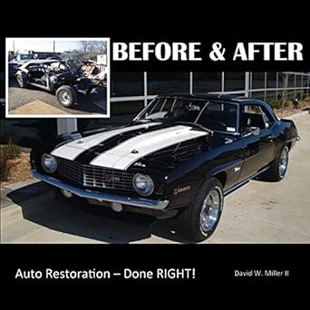 before and after auto restoration done right 1st edition david w miller ii 1633020177, 978-1633020177