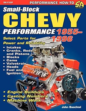 small block chevy performance 1955 1996 1st edition john baechtel 1934709808, 978-1934709801