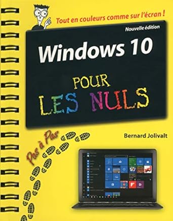 windows 10 pas a pas pour les nuls 2ed 1st edition bernard jolivalt 2754087605, 978-2754087605