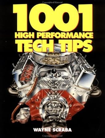 1001 high performance tech tips 1st edition wayne scraba 1557881995, 978-1557881991