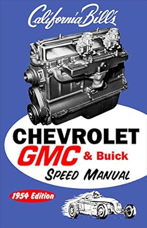 chevrolet gmc and buick speed manual 1st edition bill fisher 1931128057, 978-1931128056