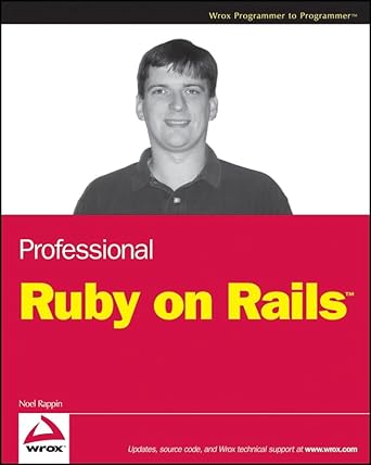 professional ruby on rails 1st edition noel rappin 047022388x, 978-0470223888