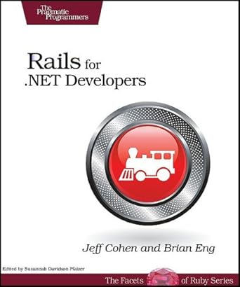 rails for net developers 1st edition jeff cohen ,brian eng 1934356204, 978-1934356203