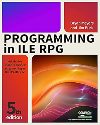 programming in ile rpg 1st edition jim buck ,bryan meyers 1583473793, 978-1583473795
