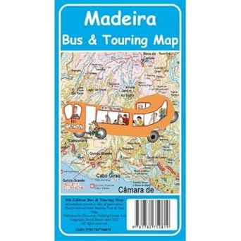 madeira bus and touring map 1st edition david brawn 1782750819, 978-1782750819