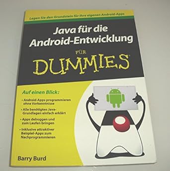 java fur die android entwicklung fur dummies 1st edition barry burd 3527709967, 978-3527709960