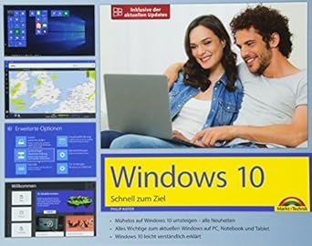 windows 10 schnell zum ziel inklusive der aktuellsten updates 1st edition philip kiefer 3959821204,