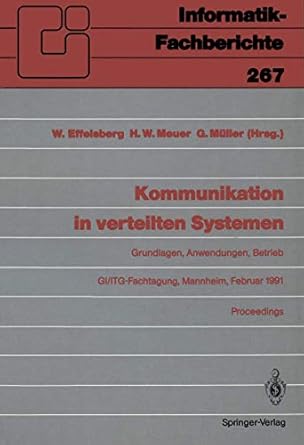 kommunikation in verteilten systemen grundlagen anwendungen betrieb gi/itg fachtagung mannheim 20 22 februar