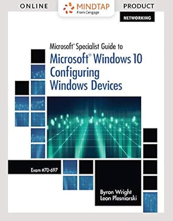 mindtap networking 1 term printed access card for wright/plesniarskis microsoft specialist guide to microsoft