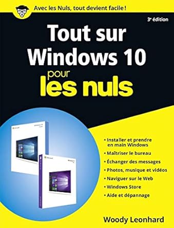 tout sur windows 10 pour les nuls 3e 1st edition woody leonhard 2412036101, 978-2412036105