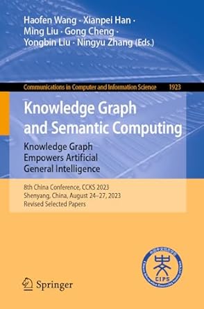 knowledge graph and semantic computing knowledge graph empowers artificial general intelligence 8th china