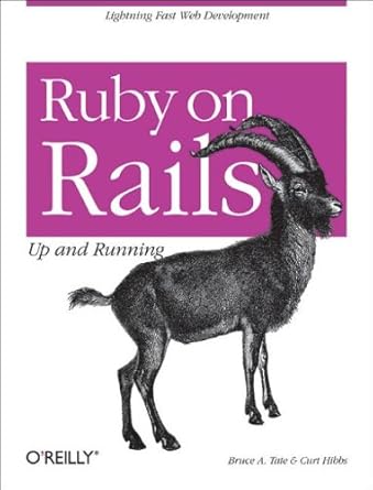 ruby on rails up and running 1st edition bruce tate ,curt hibbs 0596101325, 978-0596101329