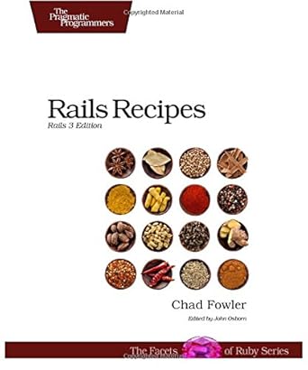 rails recipes rails 1st edition chad fowler ,john osborn 1934356778, 978-1934356777