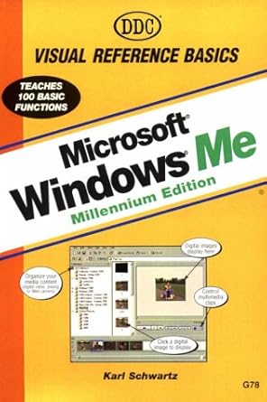 microsoft windows me   visual reference basics 1st edition karl schwartz 1585770418, 978-1585770410