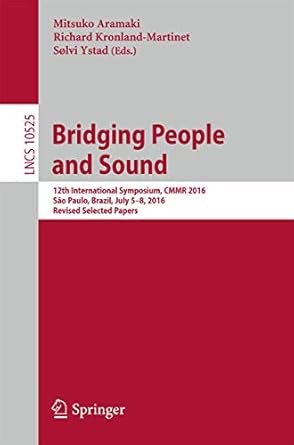 bridging people and sound 12th international symposium cmmr 2016 sao paulo brazil july 5 8 2016 revised