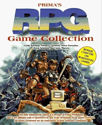 rpg game collection 1st edition steve greenlee ,coral amende ,edward carmien ,petra schlunk 0761507132,