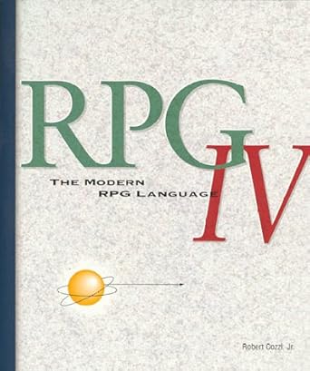 the modern rpg iv language 1st edition bob cozzi 1883884314, 978-1883884314