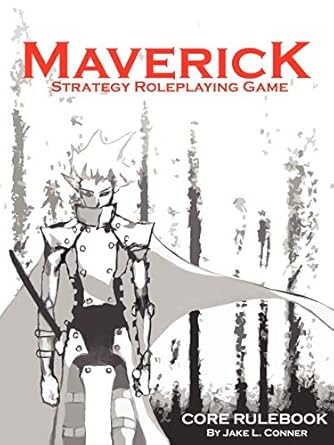 maverick strategy rpg core rulebook 1st edition jake l conner 144011739x, 978-1440117398