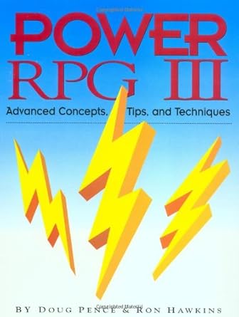 power rpg iii advanced concepts tips and techniques 1st edition ron hawkins ,doug pence 1883884268,