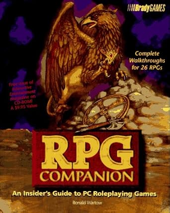 rpg companion demystifying and solving pc roleplaying games 1st edition ronald wartow 1566863406,