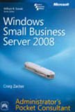ms win small business server 2008 administrators pocket consultant 1st edition zacker 8120337980,