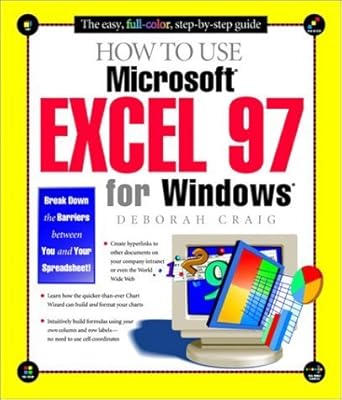 how to use microsoft excel 97 for windows 1st edition deborah craig 1562764691, 978-1562764692