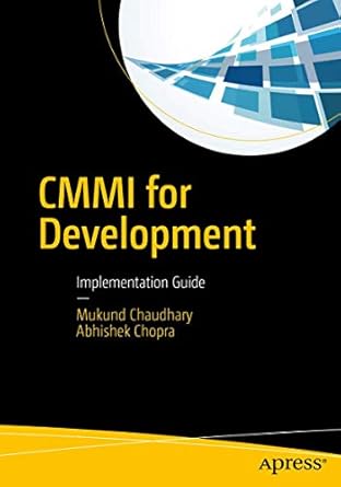 cmmi for development implementation guide 1st edition mukund chaudhary ,abhishek chopra 1484225287,