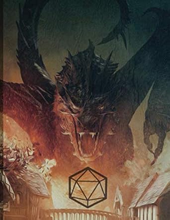 rpg player notebook 5e handbook starter set masters guide with character sheets how to play dragons spells