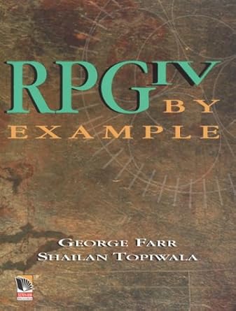 rpg iv by example 1st edition george farr ,shailan towpiwala 1882419340, 978-1882419340