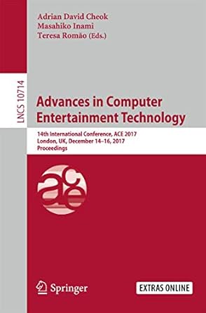 advances in computer entertainment technology 14th international conference ace 2017 london uk december 14 16
