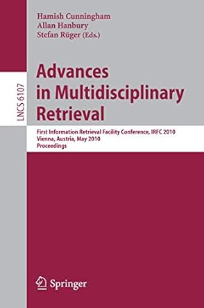 advances in multidisciplinary retrieval first information retrieval facility conference irfc 2010 vienna