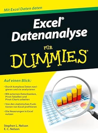 excel datenanalyse fur dummies 1st edition stephen l nelson ,e c nelson 3527712542, 978-3527712540