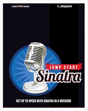 jump start sinatra 1st edition darren jones 0987332147, 978-0987332141