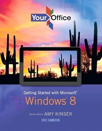getting started with windows 8 1st edition amy kinser ,eric cameron 0133046028, 978-0133046021
