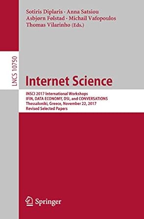 internet science insci 2017 international workshops ifin data economy dsi and conversations thessaloniki