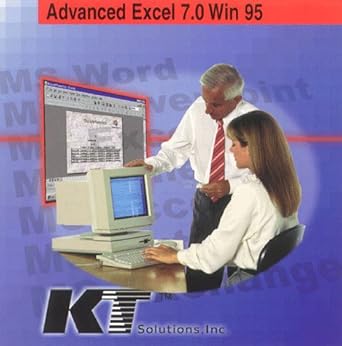 advanced excel 7 0 for windows 95 1st edition inc kt solutions 1892375176, 978-1892375179