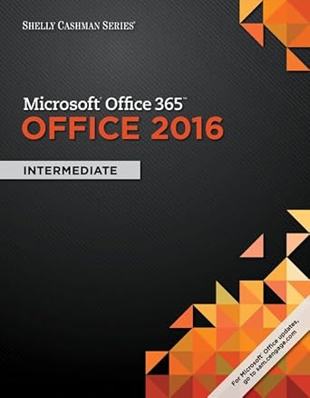 bundle shelly cashman series microsoft office 365 and office 2016 intermediate + shelly cashman series
