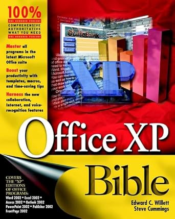 office xp bible 1st edition edward willett ,steve cummings 0764535927, 978-0764535925