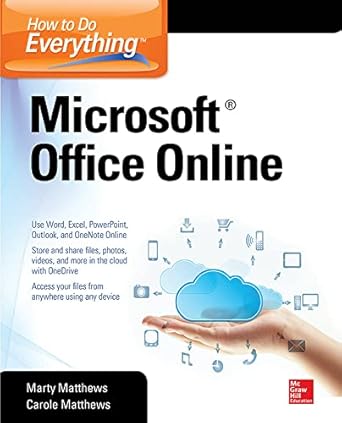 how to do everything microsoft office online 1st edition carole matthews ,marty matthews 0071850074,