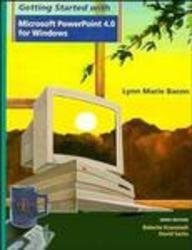 wiley getting started with powerpoint 1st edition babette kronstadt ,david sachs 0471140597, 978-0471140597