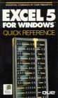 excel version 5 for windows quick reference 1st edition shelley o'hara ,janice a snyder ,christopher van