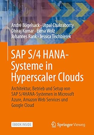 sap s/4 hana systeme in hyperscaler clouds architektur betrieb und setup von s/4hana systemen in microsoft