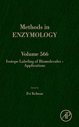 isotope labeling of biomolecules applications 1st edition zvi kelman 0128030496, 978-0128030493