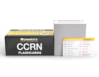 ccrn study cards 2025 2026 ccrn adult exam review and practice test questions color coded 1st edition