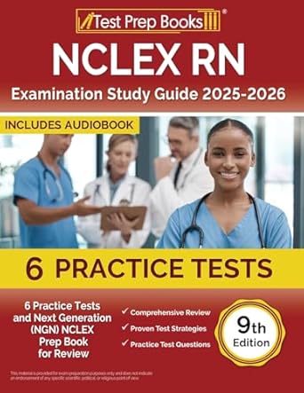 nclex rn examination study guide 2025 2026 practice tests and next generation nclex prep book for review 1st