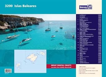 imray 3200 chart atlas islas baleares chart atlas 1st edition imray 1786790602, 978-1786790606