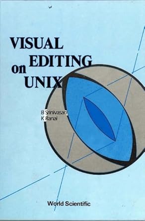visual editing on unix 1st edition b srinivasan dr ,k ranai 9971507706, 978-9971507701