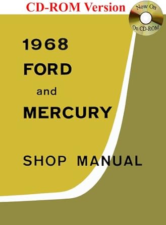 1968 ford and mercury shop manual 1st edition ford motor company ,llc ,david e leblanc 1603710922,
